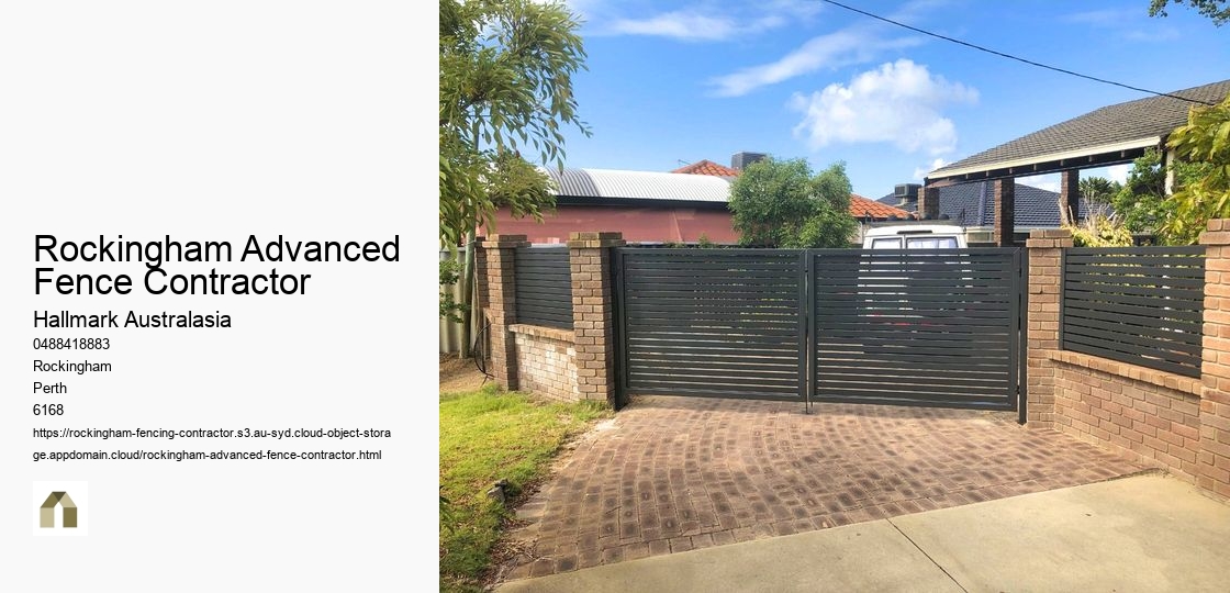 Rockingham Advanced Fence Contractor