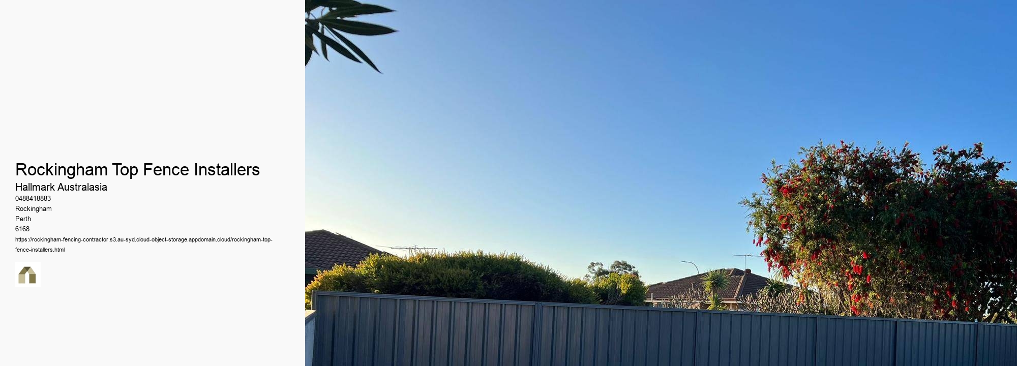 Rockingham Top Fence Installers
