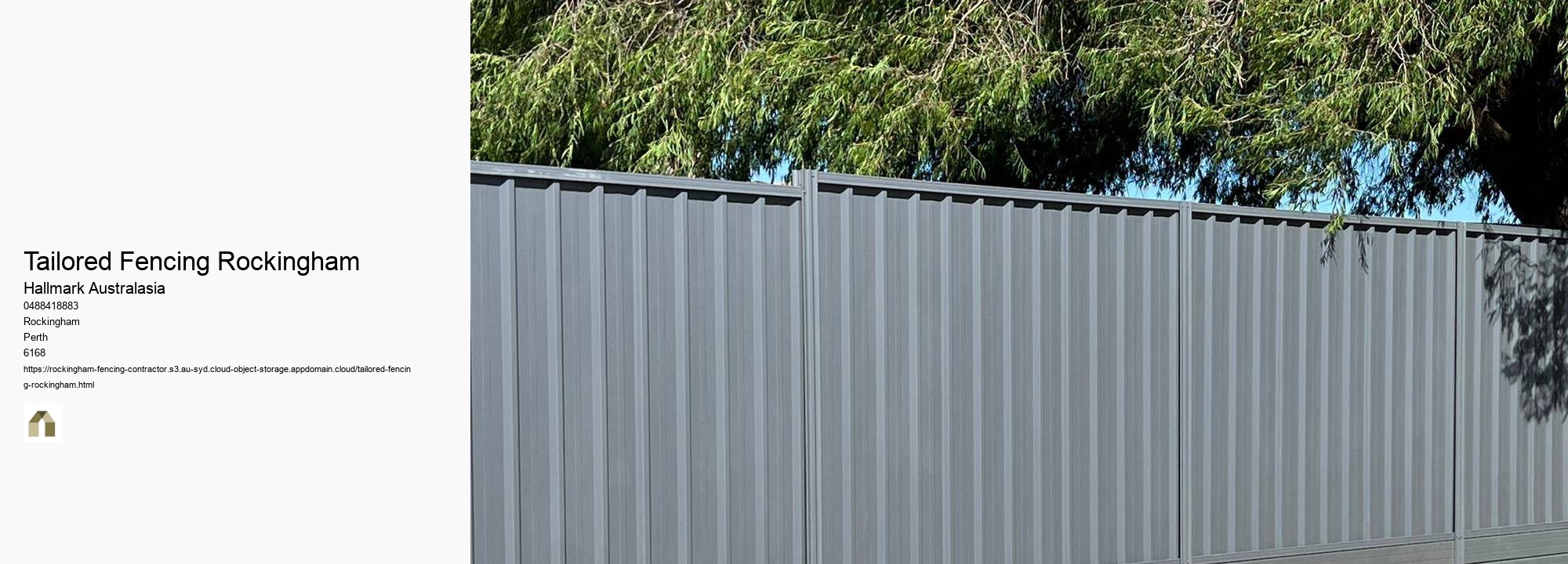 Tailored Fencing Rockingham